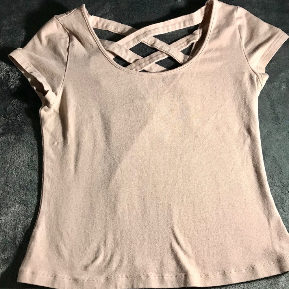 Pink Crop Top